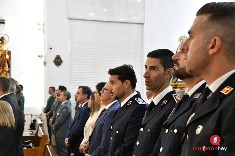Mazarrón celebra el Día de la Hispanidad y de la Guardia Civil con un acto en la iglesia de San José