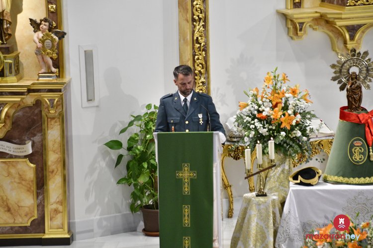 Mazarrón celebra el Día de la Hispanidad y de la Guardia Civil con un acto en la iglesia de San José