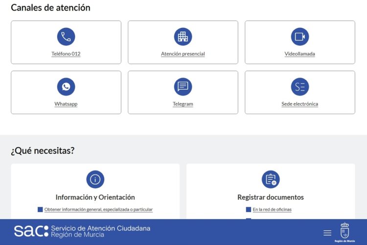 La Comunidad reúne en una web los canales para realizar consultas y trámites administrativos